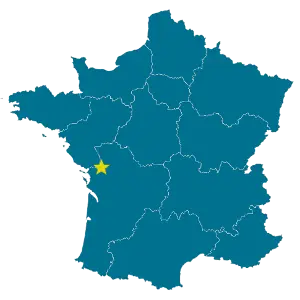 Emplacement Ouest Record localisation du studio
